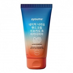 Питательный крем для рук с маслом авокадо и макадамии Ayoume Nourishing Hand Cream With Avocado And Macadamia For All Skin (60 мл)